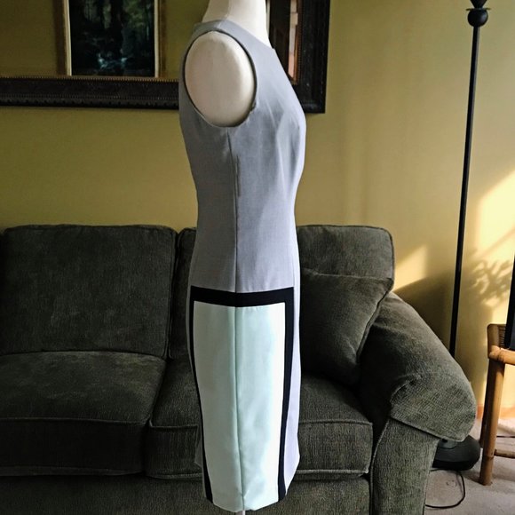 Calvin Klein Color Block Sheath Dress - NWOT - Picture 4 of 10